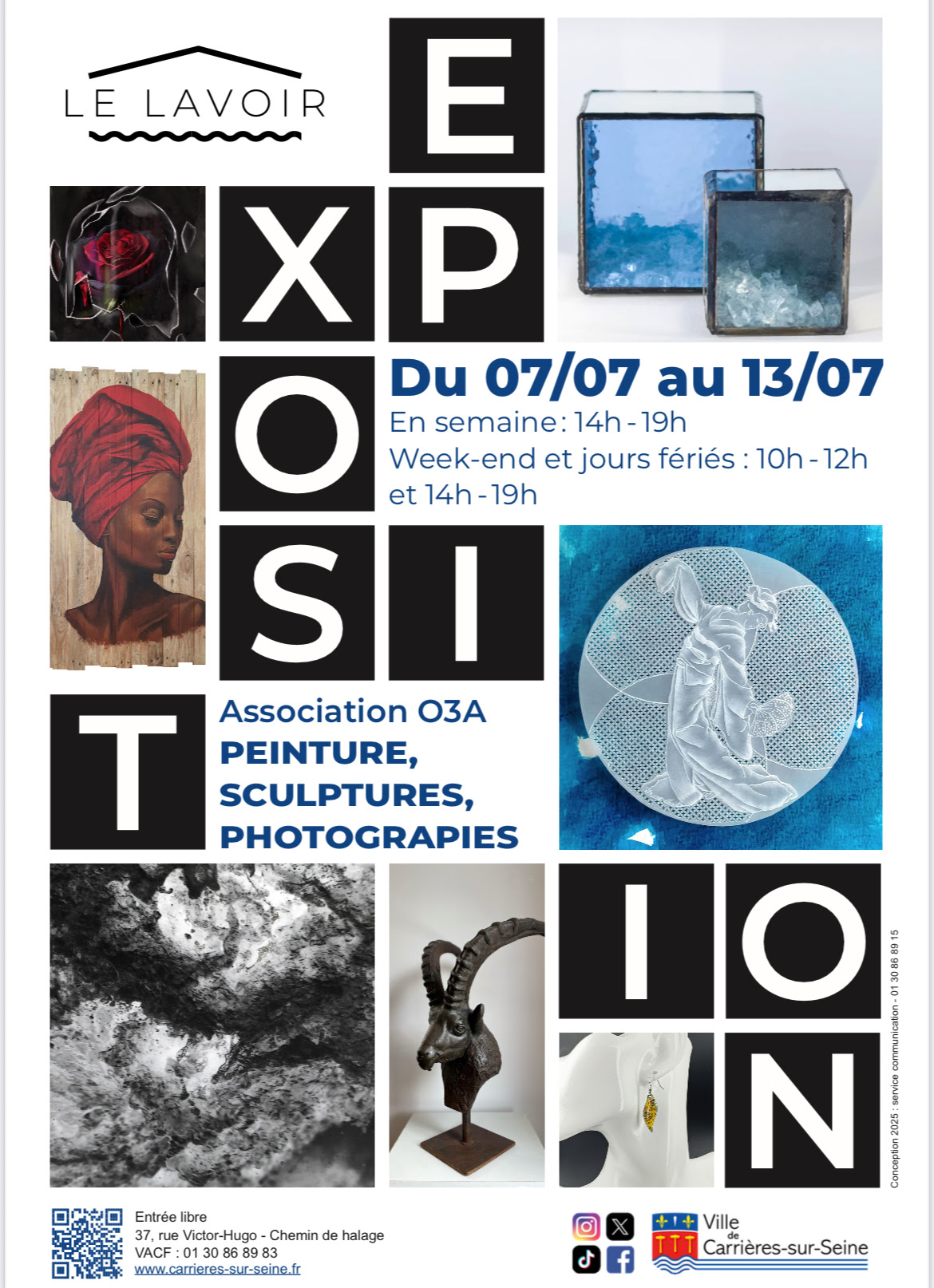 affiche exposition lavoir